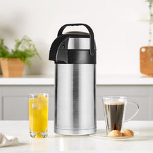 Beverage Dispenser Stainless Steel for Serving Tea and Coffee, Thermos steel (2500 ML) the24kgal
