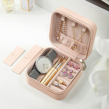 Mini PU Leather jewellery Box for Travel & Storage the24kgal
