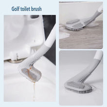 Golf Shape Toilet Cleaner Brush For Bathroom Use the24kgal