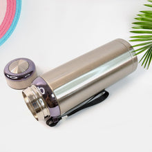 800ml Stainless Steel Water Bottle – Leak-Proof Thermos Flask for Travel, Gym, Office, Home Use (1 Pc) the24kgal