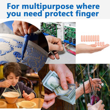 Finger Caps, Silicone Finger Protectors Sleeves (Finger Cots / 145 Pcs Set Approx) the24kgal