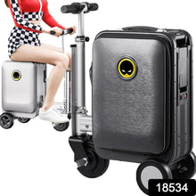 Electric suitcase smart driving luggage electric suitcase scooter with removable battery speed (1 Pc) the24kgal