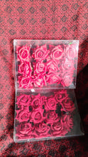 Flower Rose Hair Pin / Clip Velvet Flower Design (12 pcs Set / Red Color Only), Hair accessories the24kgal