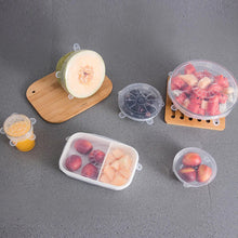 Silicone Stretch Lids, Microwave & Freezer Safe Food Covers (6 Pcs Set /95 Gm ) the24kgal