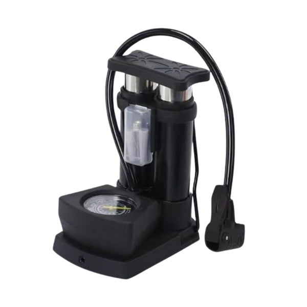 Portable Mini Bike Pump with Gauge the24kgal