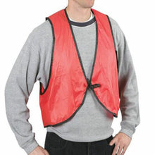 Economy PVC Safety Vest – Soft Vinyl, Tie Closure, High Visibility the24kgal