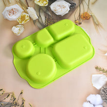 Unbreakable Plastic Food Plates / Biodegradable 5 Compartment Square Plate for Food the24kgal