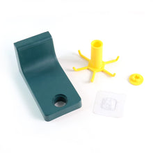 360 Degree Rotating Self Adhesive Plastic Wall Hook Hanger; Multifunctional Hanger with 6 Heavy Duty Claw Hooks the24kgal