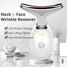 Electric Face Massager Wrinkle Remover LED Photon Face Beauty Device (1 Pc / Plastic) the24kgal