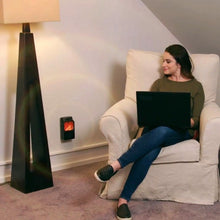 Portable Electric Fireplace lamp LED Flame Heater (900w / 1 Pc) the24kgal