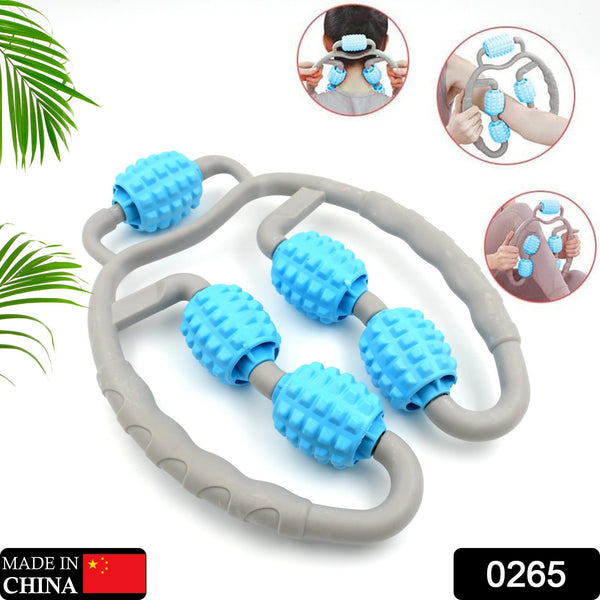 Muscle Massage Roller for Leg Soreness & Relaxation (5 Wheels, 1 Pc) the24kgal