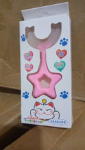 Star / U-Shape Silicone Manual Toothbrush (1 Pc) the24kgal