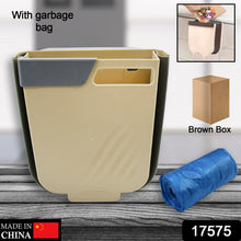 Foldable Hanging Trash Can – Space-Saving Waste Bin for Kitchen, Bathroom & Car the24kgal