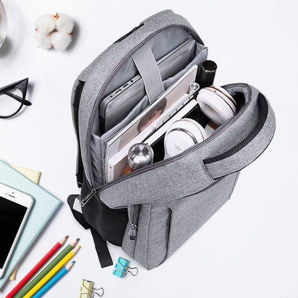 Laptop Bag With Adjustable Shoulder Strap & Storage Pockets, Lightweight, Water-Resistant, Travel-Friendly Bag Office Bag / School Bag / College Bag / Business Bag the24kgal