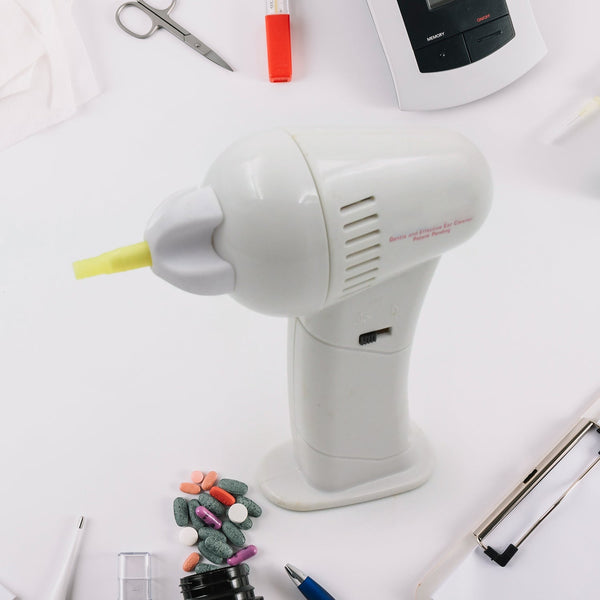 Vacuum Ear Cleaning System Clean Ears Care Removel Tool Earpick Cleaner Vacuum Removal Kit Safe Gentle Hygienic with 8 Silicon Cleaner Clips and Cleaning Brush the24kgal