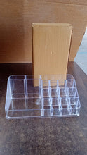 16 Compartment Cosmetic Makeup Jewellery Lipstick Storage Organiser Box, Cosmetic Storage Box Make-up Lipstick Organizer / Lipstick Holder Case  Transparent the24kgal