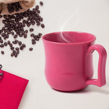 Premium Plastic Coffee / Tea Cups / Mug with Handle (1 Pc / With Color Box / Mix Color) the24kgal