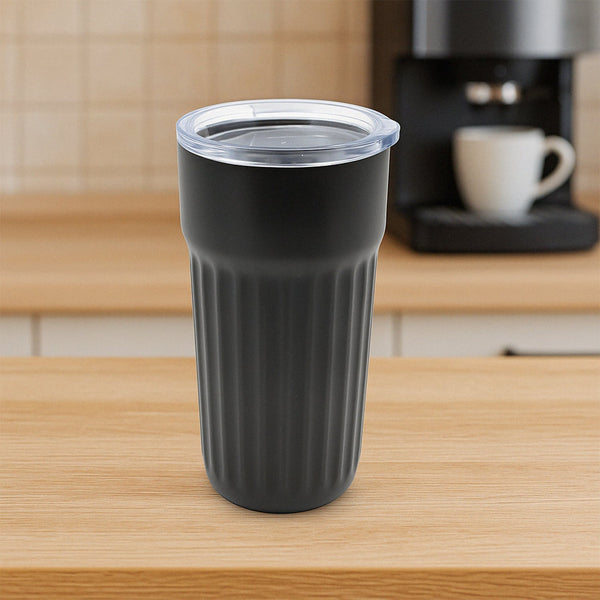 Stainless Steel Vacuum Insulated Travel Mug with Lid (1 Pc) - Coffee, Tea the24kgal