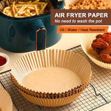 Round Air Fryer Disposable Paper Liner  (50 Pcs Set / 160mmx45mm) the24kgal