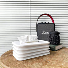 Simple Silicone Tissue Holder – Cube/Cylinder Tissue Box for Bathroom, Office, Car & Bedroom the24kgal