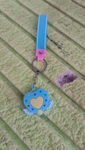 Cute Silicone 3D Key Chain with Metal Hook & Strap (Pack of 1) the24kgal