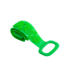 Silicone Body Back Scrubber Double Side Bathing Brush for Skin Deep Cleaning Massage, Dead Skin Removal (135 Gm | Big Size / 1pc) the24kgal