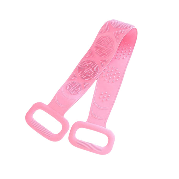 Silicone Body Back Scrubber - Double-Sided Bath Brush for Deep Cleaning & Massage (Medium Size /1pc) the24kgal
