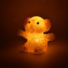 Cartoon Shape Crystal LED Night Light Lamp – Cute Glowing Animal Decorative Light (1 Pc) the24kgal