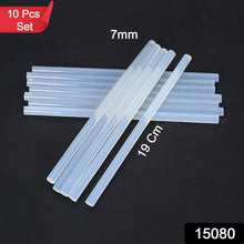 Multi-Purpose Transparent Glue Sticks for Craft and Art Decoration (10 Pcs Set) the24kgal