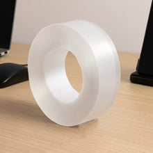 Sticky Double Sided Tape Washable Adhesive Tape Reusable (9×3 Cm / 1 Pc) the24kgal