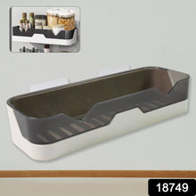 Wall Mounted Adhesive Bathroom Shower Caddy / Shelf / Plastic (1 Pc) the24kgal