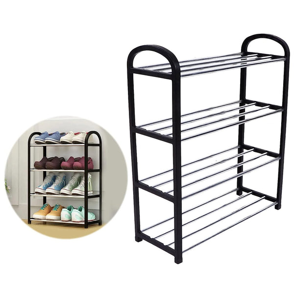 4 Shelves Shoe Rack the24kgal