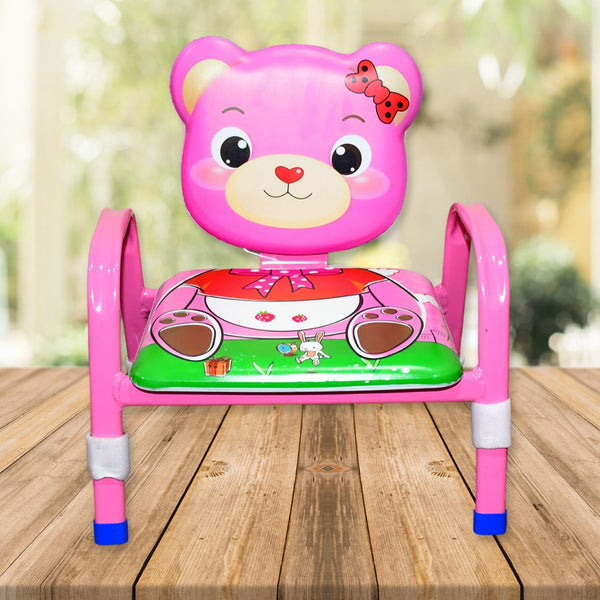 Cartoon Baby Chair Strong Steel Cushion & Comfortable Baby Chair High Quality Chair (1 Pc) the24kgal