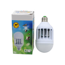 12W Mosquito Killer Lamp E27 Summer Moths Flying Insects Led Zapper Mosquito Killer Lamp Light Bulb Household the24kgal