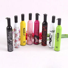 Pocket Folding Wine Bottle Umbrella the24kgal