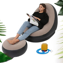 Portable Indoor/Outdoor Air Sofa, couch & Pump the24kgal