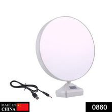 Plastic 2 in 1 Mirror Come Photo Frame with Led Light the24kgal