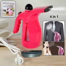 Portable 4 in 1 Handheld Garment Steamer & Facial Steamer Electric Iron Steam Portable Handy Vapor Steamer the24kgal