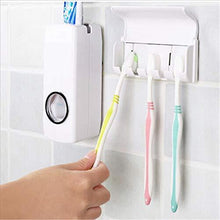 Toothpaste Dispenser & Tooth Brush Holder the24kgal