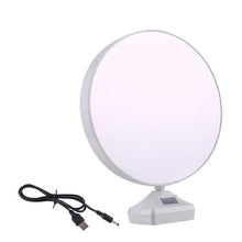 Plastic 2 in 1 Mirror Come Photo Frame with Led Light the24kgal