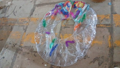 Swim Ring, For children, Conveniently Portable, Feathers, Swimming Ring, For Water Play, For Beaches, Swimming, Summer Vacation (1 Pc) the24kgal