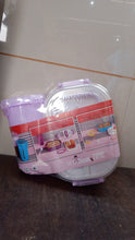 Plastic Lunch Box With Small Box, Bottle & Sponn for Kids Lunch Box (4 Pc Set) the24kgal
