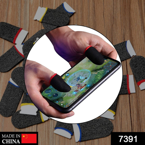 Thumb & Finger Sleeve for Mobile Game, Pubg,Cod,Freefire (1Pair only) the24kgal