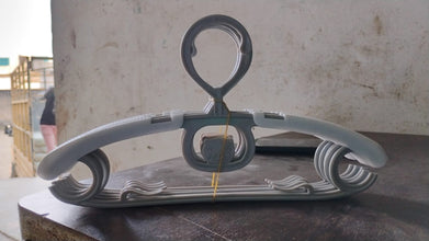 Large Dress Hanger Plastic Adjustable Cloth Hanger (5 pcs Set) the24kgal