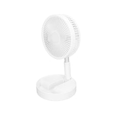 TELESCOPIC ELECTRIC DESKTOP FAN, HEIGHT ADJUSTABLE, FOLDABLE & PORTABLE FOR TRAVEL/CARRY | SILENT TABLE TOP PERSONAL FAN FOR BEDSIDE, OFFICE TABLE (Battery Not Include) the24kgal