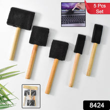 Multipurpose Sponge Brushes for Painting with Wooden Handles the24kgal