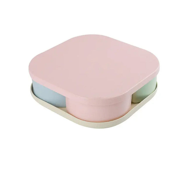 Large Compartment Box | Creative Divided Food Fruit Plate the24kgal