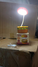 Burger Delight: Folding LED Night Lamp (1 Pc) the24kgal