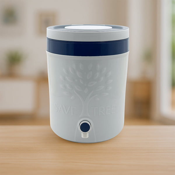 Insulated Water Jug with Tap (12000ml): Leakproof, Travel Cooler the24kgal