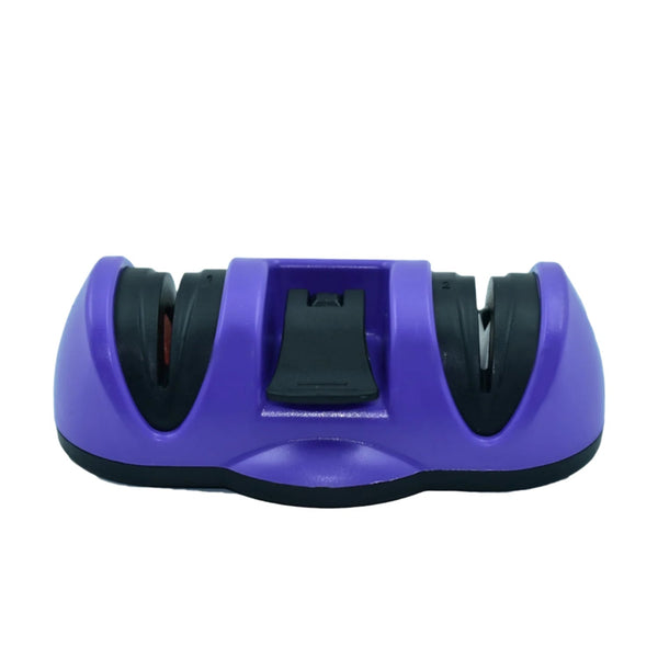 Manual Knife Sharpener 2 Stage Sharpening Tool for Ceramic Knife and Steel Knives the24kgal